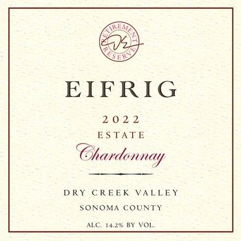 Chardonnay 2022 Dry Creek Valley Estate